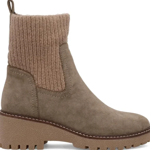 Kara Leather Laceless Ankle Boots