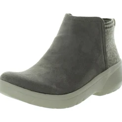 Karma Faux Suede Ankle Booties