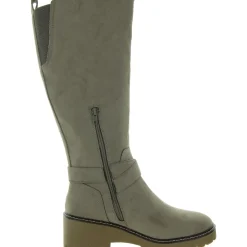 Kathleen Zipper Knee-High Boots