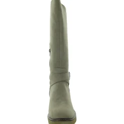 Kathleen Zipper Knee-High Boots