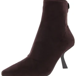 Kelsa Solid Faux Suede Booties