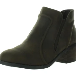 Kenzie Comfort Insole Faux Suede Ankle Boots