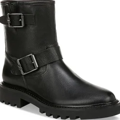 Kinsley Leather Pull On Ankle Boots