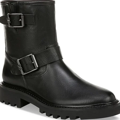 Kinsley Leather Pull On Ankle Boots