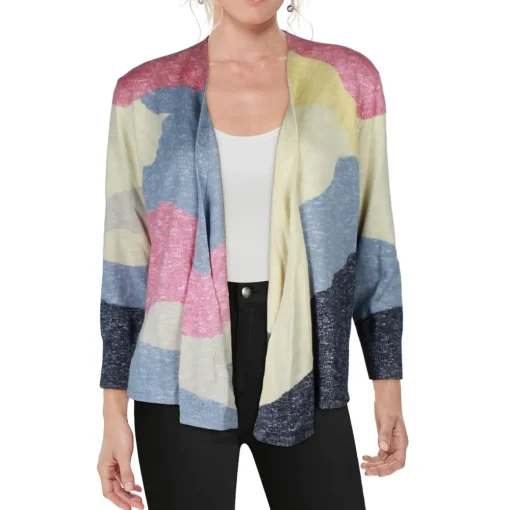 Knit Cotton Cardigan Sweater