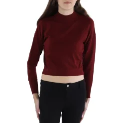 Knit Mock Turtleneck Sweater