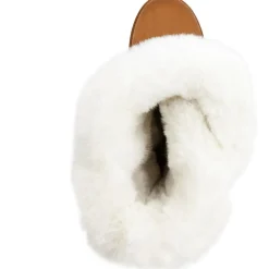 Koded Faux Suede Slip On Winter & Snow Boots