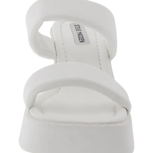 Kourtney Padded Insole Faux Leather Platform Sandals