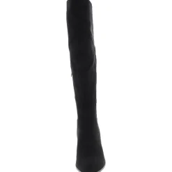 Kyllie Faux Suede Wide Calf Knee-High Boots