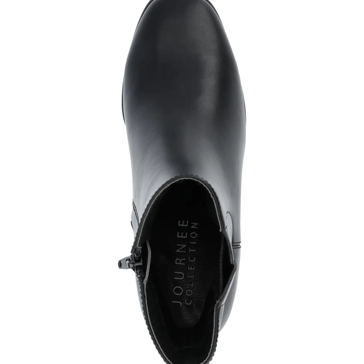 Kylo Zipper Faux Leather Booties