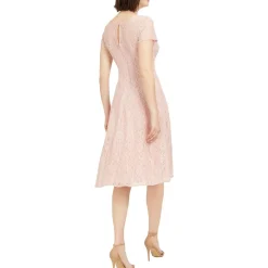 Lace Sequined Midi Dress