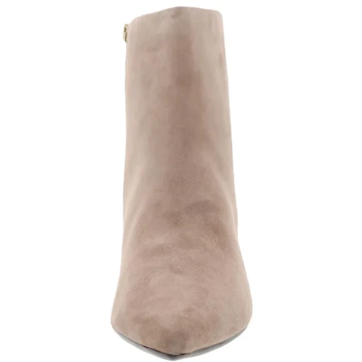 Laina Zipper Leather Booties