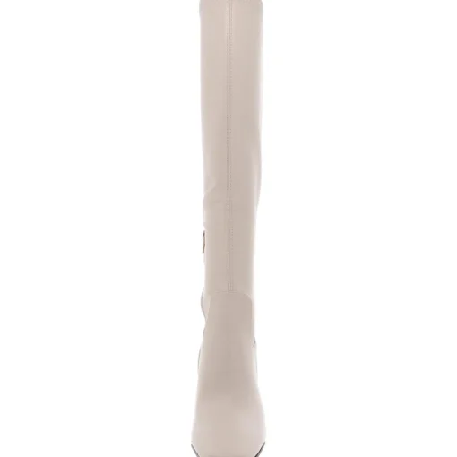 LAMARCA Zipper Leather Knee-High Boots