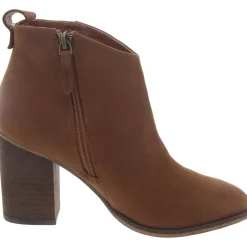 Lance Leather Block Heel Ankle Boots
