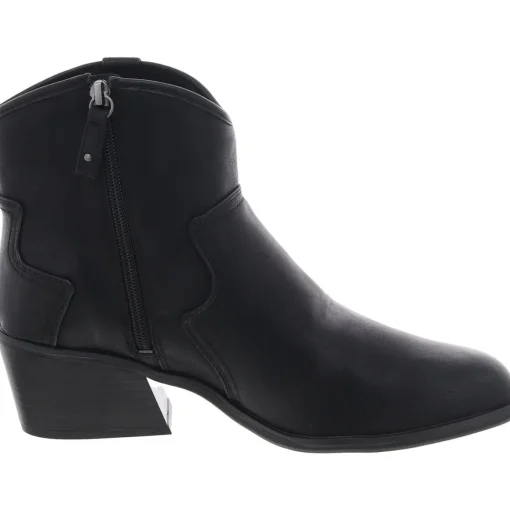 Lasso Faux Leather Block Heel Cowboy, Western Boots