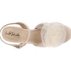 Last Dance 3 Embellished Faux Leather Block Heel