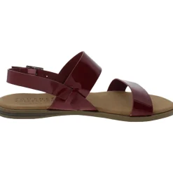 Lavine Buckle Flat Slingback Sandals