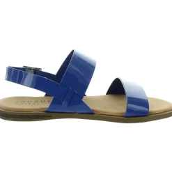 Lavine Buckle Flat Slingback Sandals
