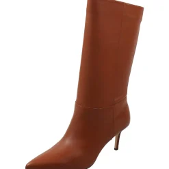 Leannah Leather Dressy Mid-Calf Boots