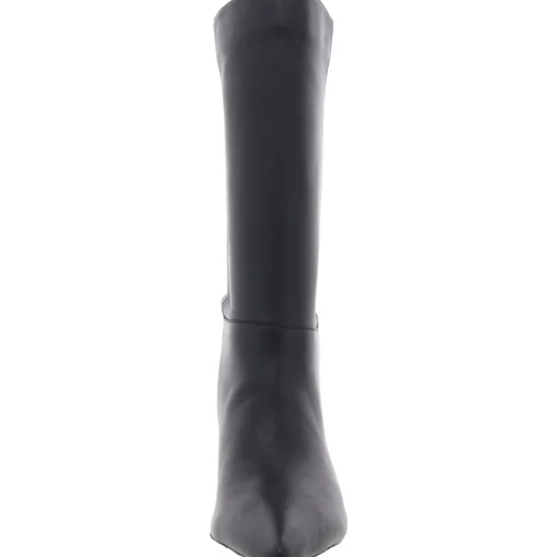 Leannah Leather Dressy Mid-Calf Boots