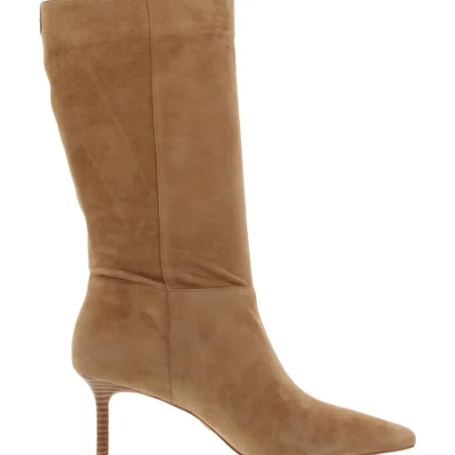 Leannah Leather Dressy Mid-Calf Boots