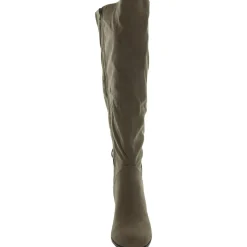 Leeda Extra Wide Calf Knee-High Boots