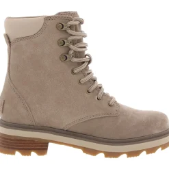 Lennox Lace STKD Leather Booties Ankle Boots