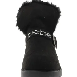Leyna Embellished Faux Fur Shearling Boots