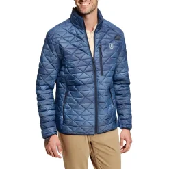 Lightweight Nylon Quilted Coat