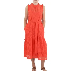 Lined Midi Dress