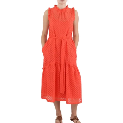 Lined Midi Dress
