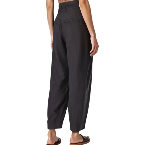 Linen Belted Trouser Pants
