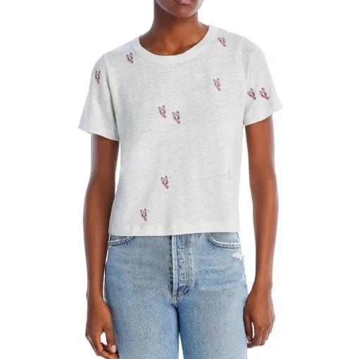 Linen Graphic T-Shirt