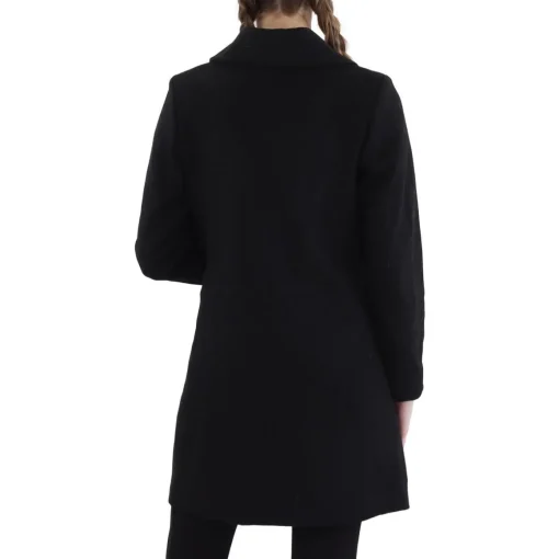Long Asymmetric Wool Coat