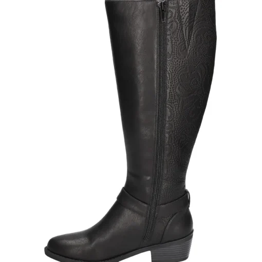 Luella Plus Faux Leather Knee-High Boots