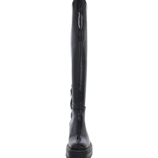 Lydia Zipper Over-The-Knee Boots