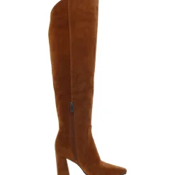 Lyric Leather Over-The-Knee Boots