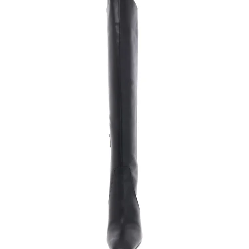 Lyric Leather Square Toe Over-The-Knee Boots