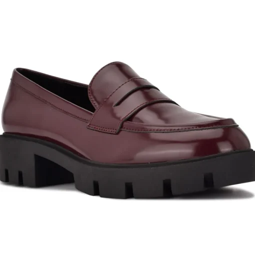 Maibel 3 Faux Leather Patent Loafers