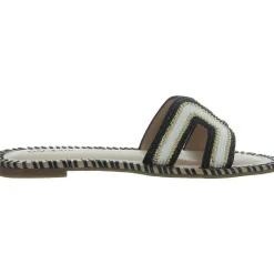 Mansi Slip On Cut-Out Slide Sandals