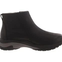 MARGO Leather Round toe Ankle Boots