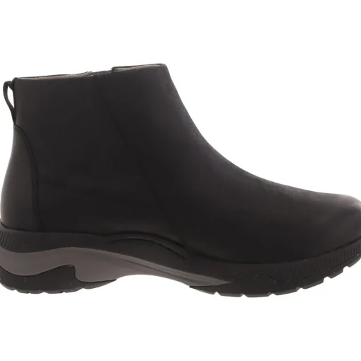 MARGO Leather Round toe Ankle Boots
