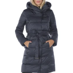 Margot Quilted Mid-Length Down Fill Winter Puffer Coat