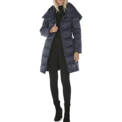 Margot Quilted Mid-Length Down Fill Winter Puffer Coat