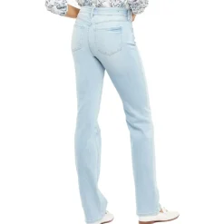 Marilyn Denim Mid-Rise Straight Leg Jeans