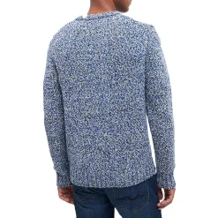 Marled Wool Pullover Sweater