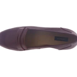 Marlowe Leather Square Toe Penny Loafers