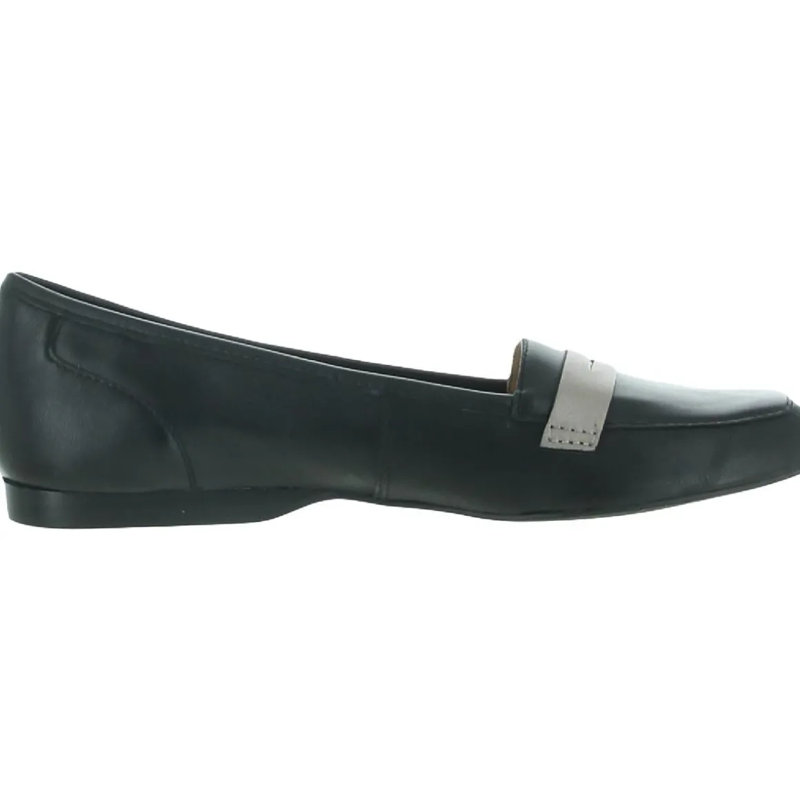 Marlowe Leather Square Toe Penny Loafers