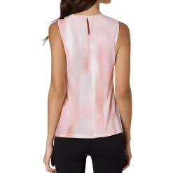 Matte Jersey Printed Pullover Top