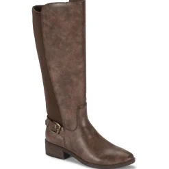 Mckayla Faux Leather Tall Knee-High Boots